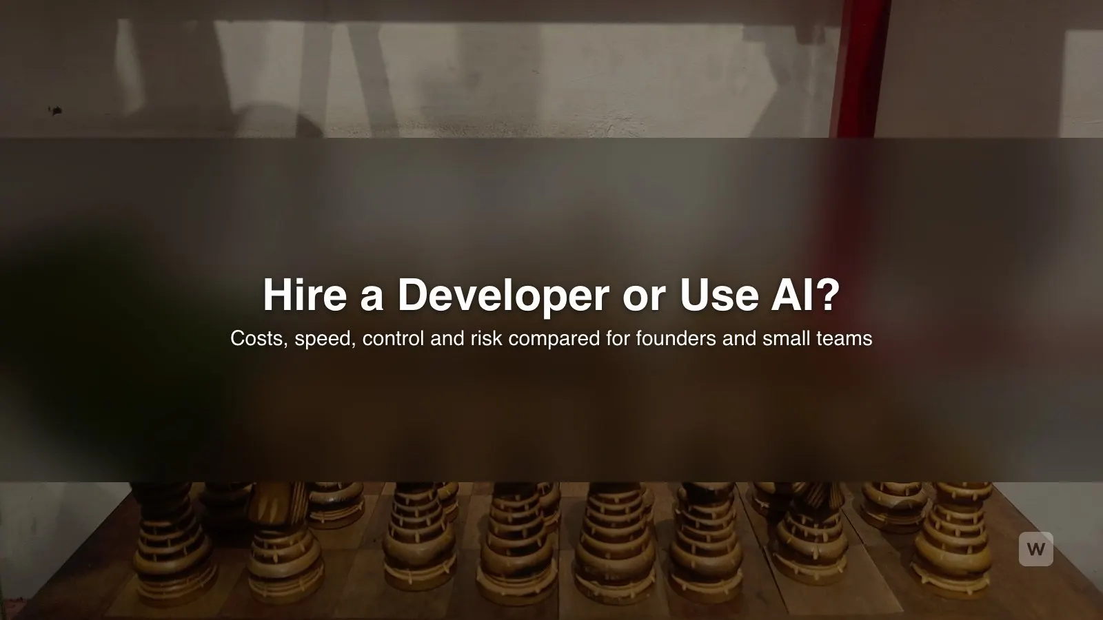 AI App Builder vs Hiring a Developer: An Honest Guide