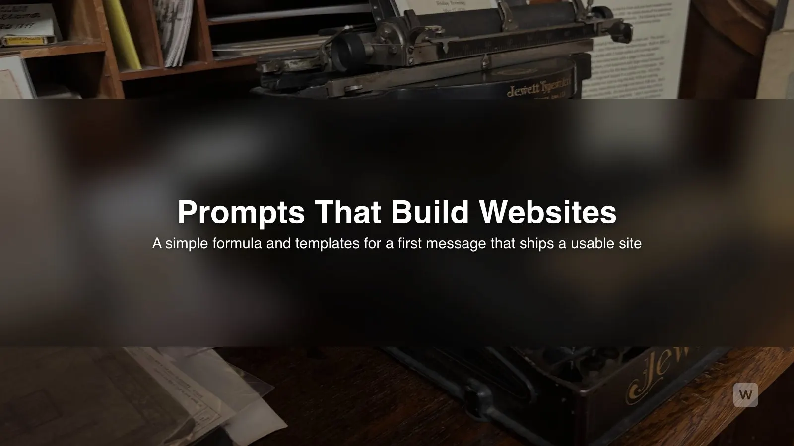 AI Website Builder Prompt Templates: 12 to Copy and Paste