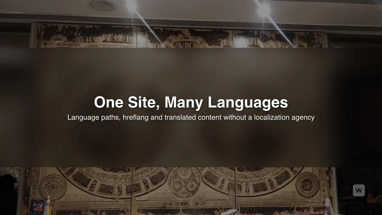How to Build a Multilingual Website With AI