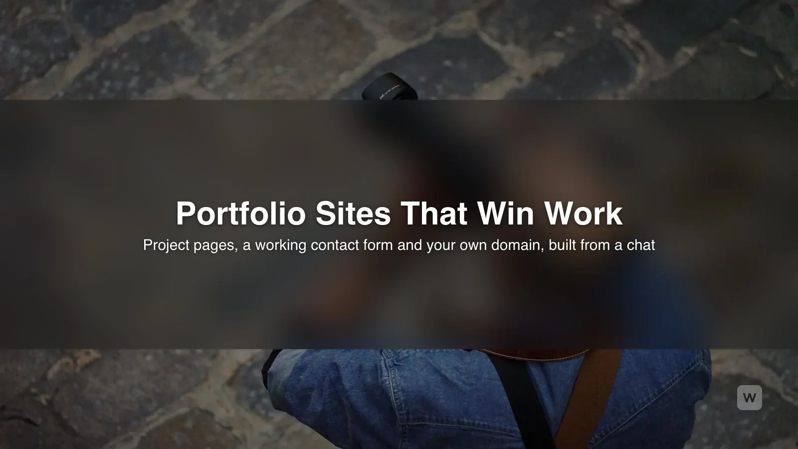 How to Build a Portfolio Website With AI (Contact Form)