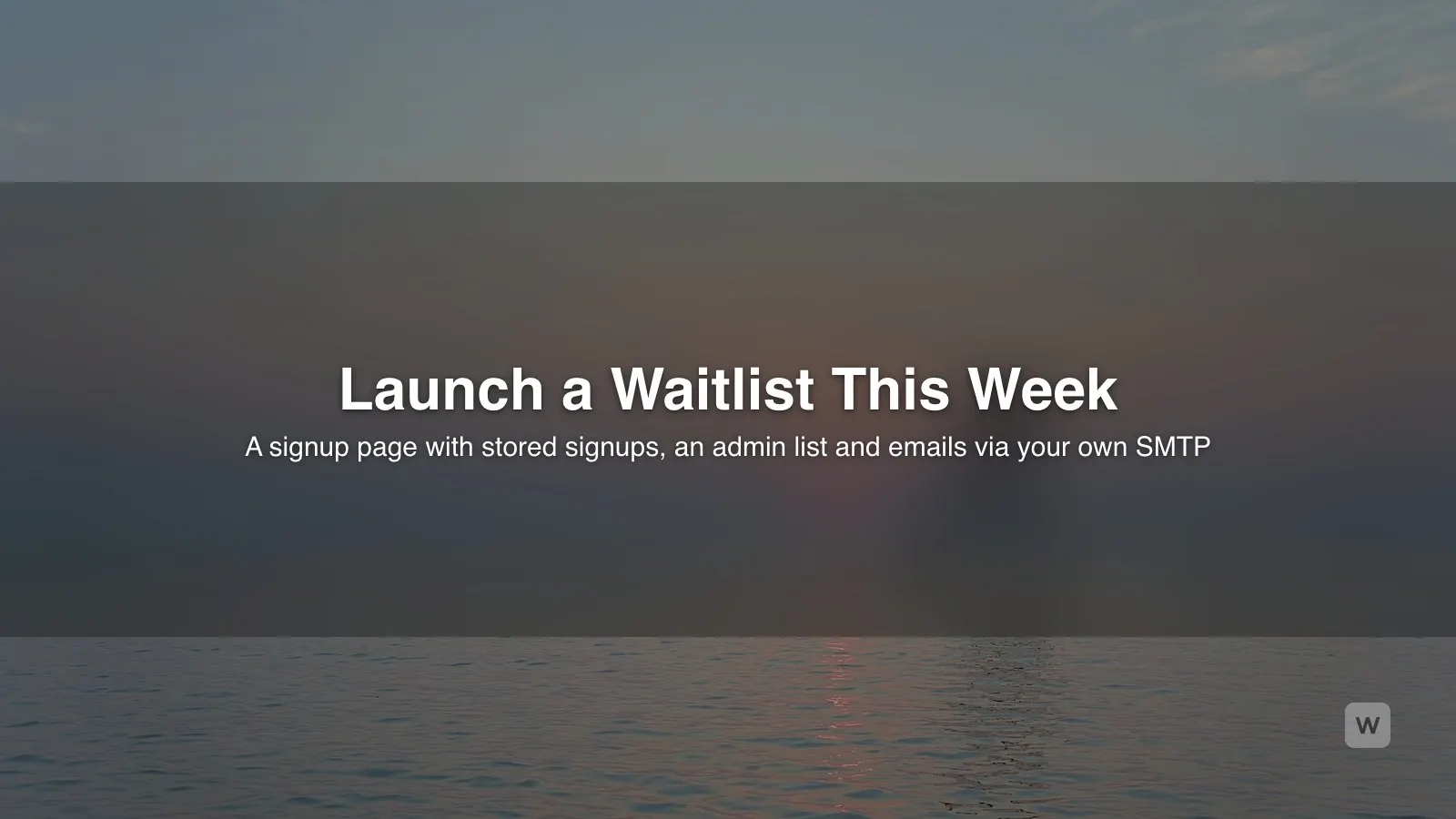 How to Build a Waitlist Landing Page With AI