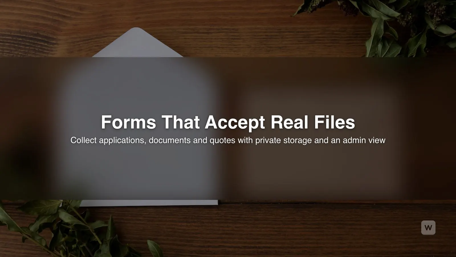 How to Build an Online Form With File Uploads Using AI