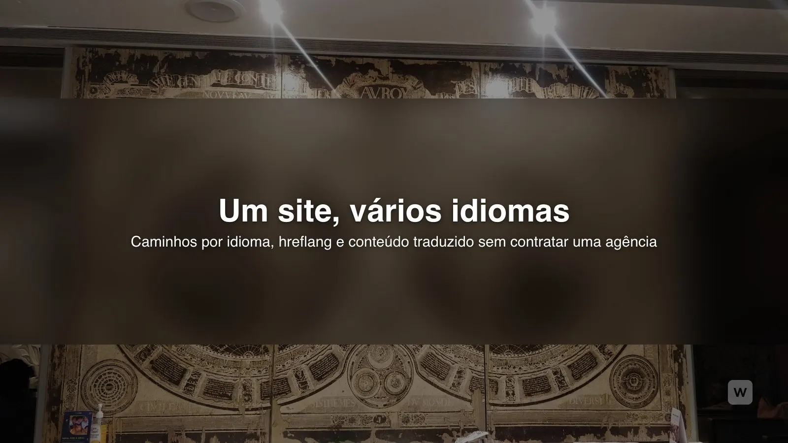 Como criar um site multilíngue com IA