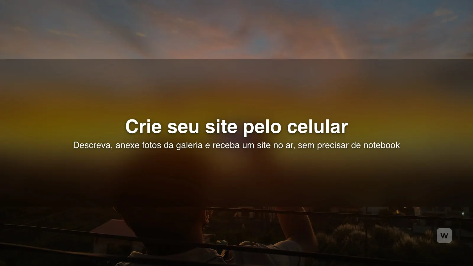 Como criar um site pelo celular (iPhone ou Android)
