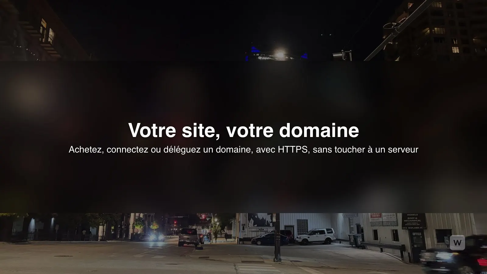 Connecter un nom de domaine à votre site créé par IA