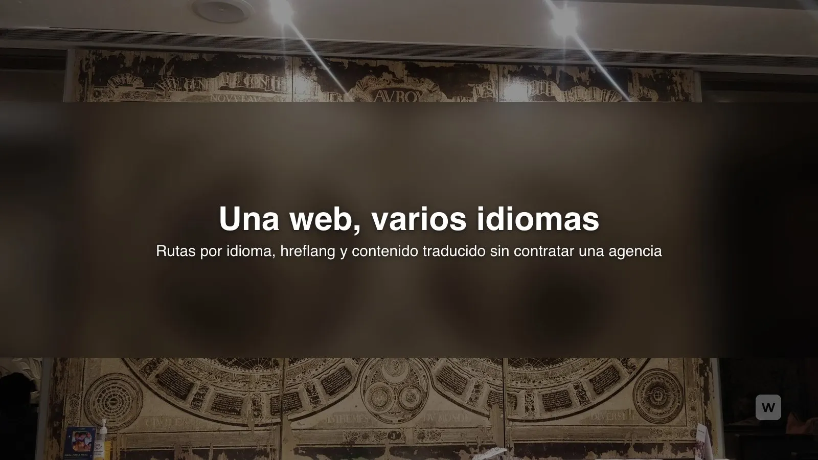 Cómo crear una página web multilingüe con IA