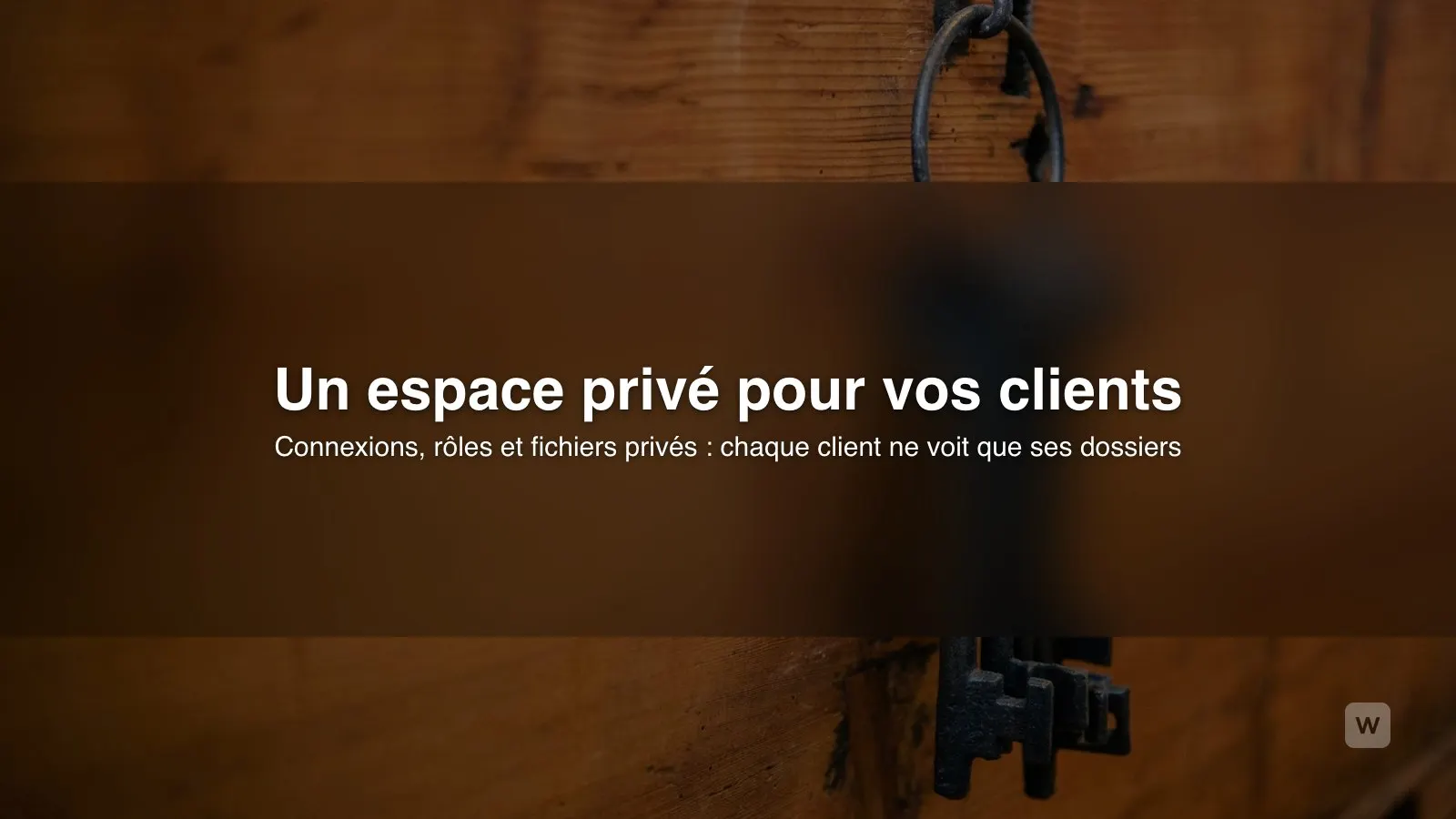 Créer un espace client sans code (avec l'IA)