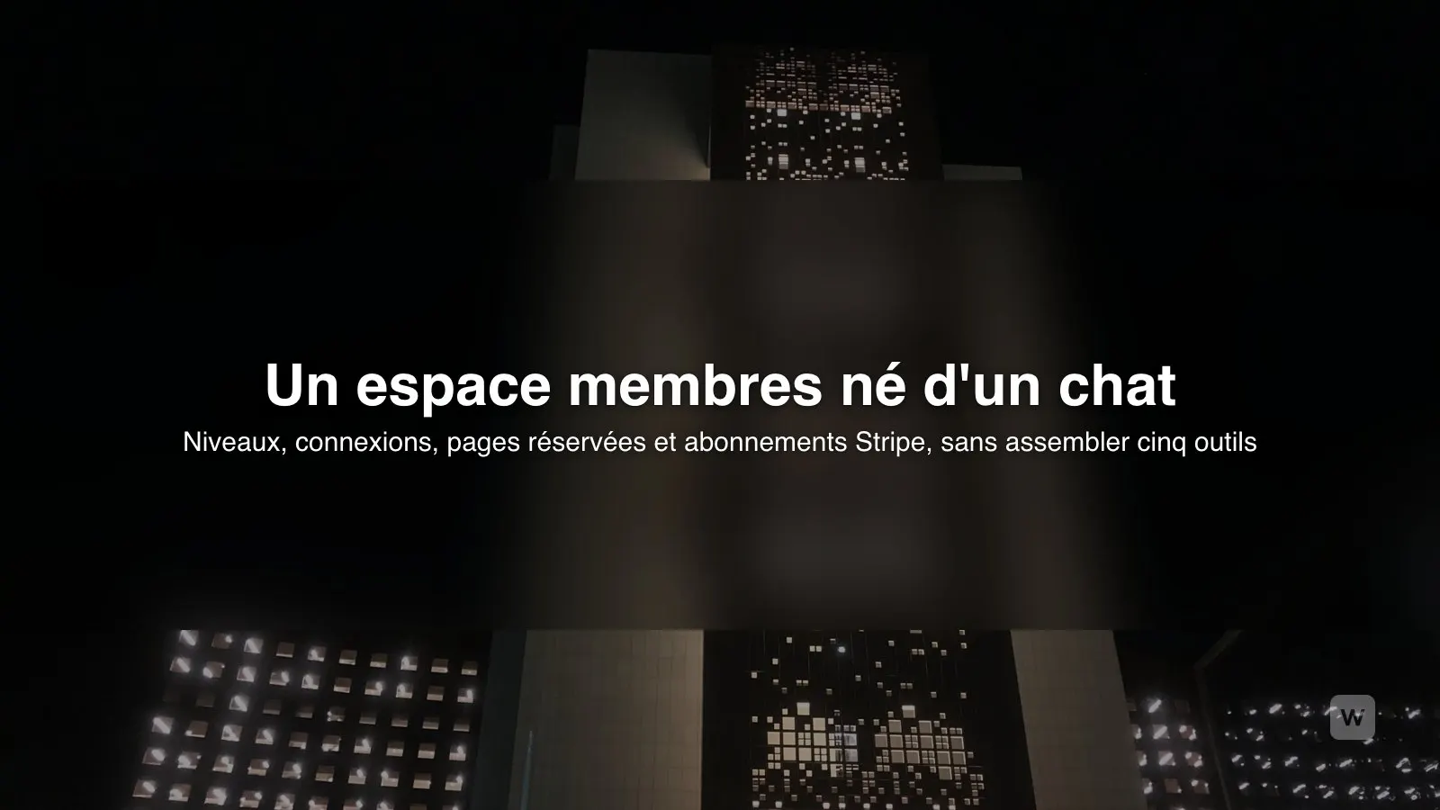 Créer un espace membres payant avec l'IA et Stripe