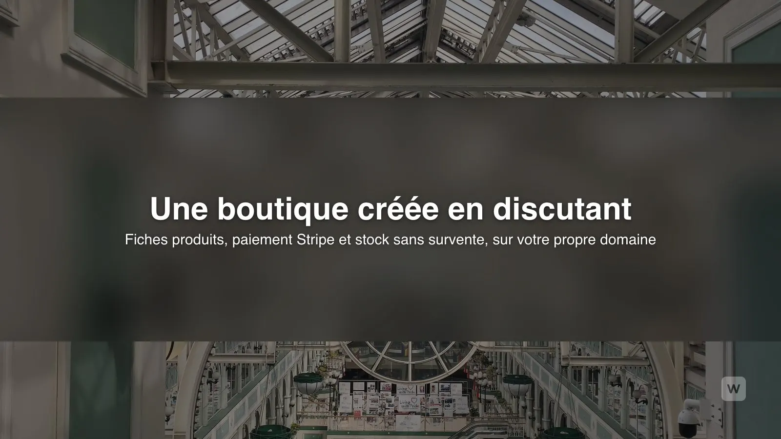 Créer une petite boutique en ligne avec l'IA et Stripe