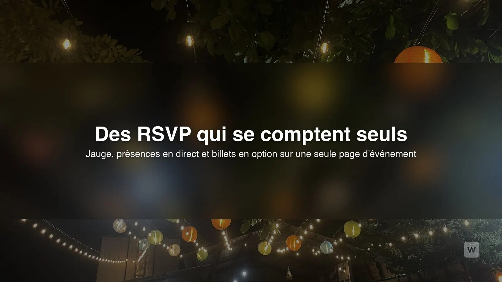 Créer une page d'inscription à un événement avec l'IA