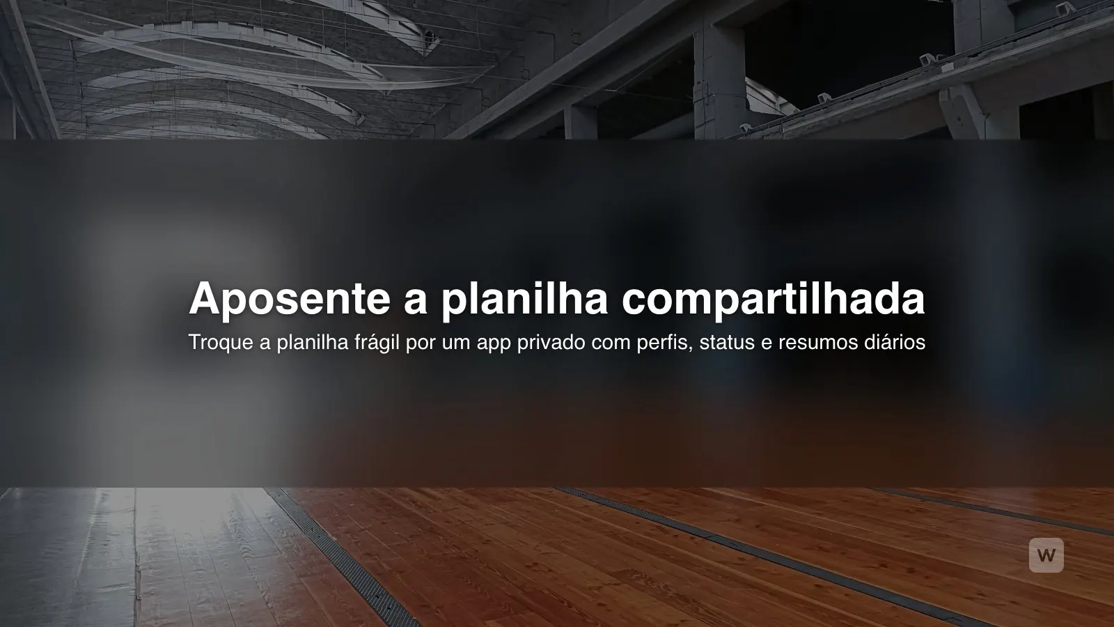 Ferramentas internas com IA: troque a planilha por um app