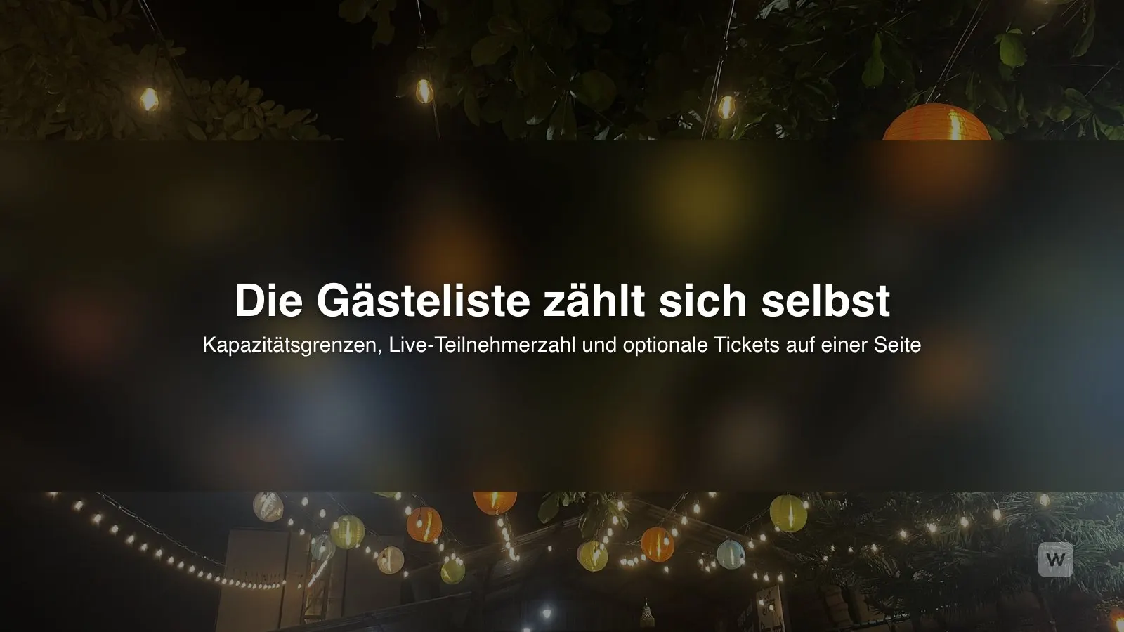 Eventanmeldung mit KI erstellen: RSVP-Seite mit Warteliste