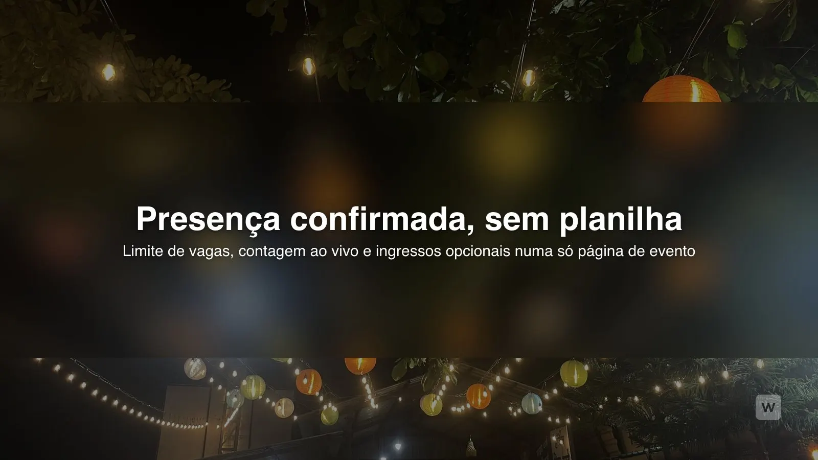 Confirmação de presença online: crie sua página com IA