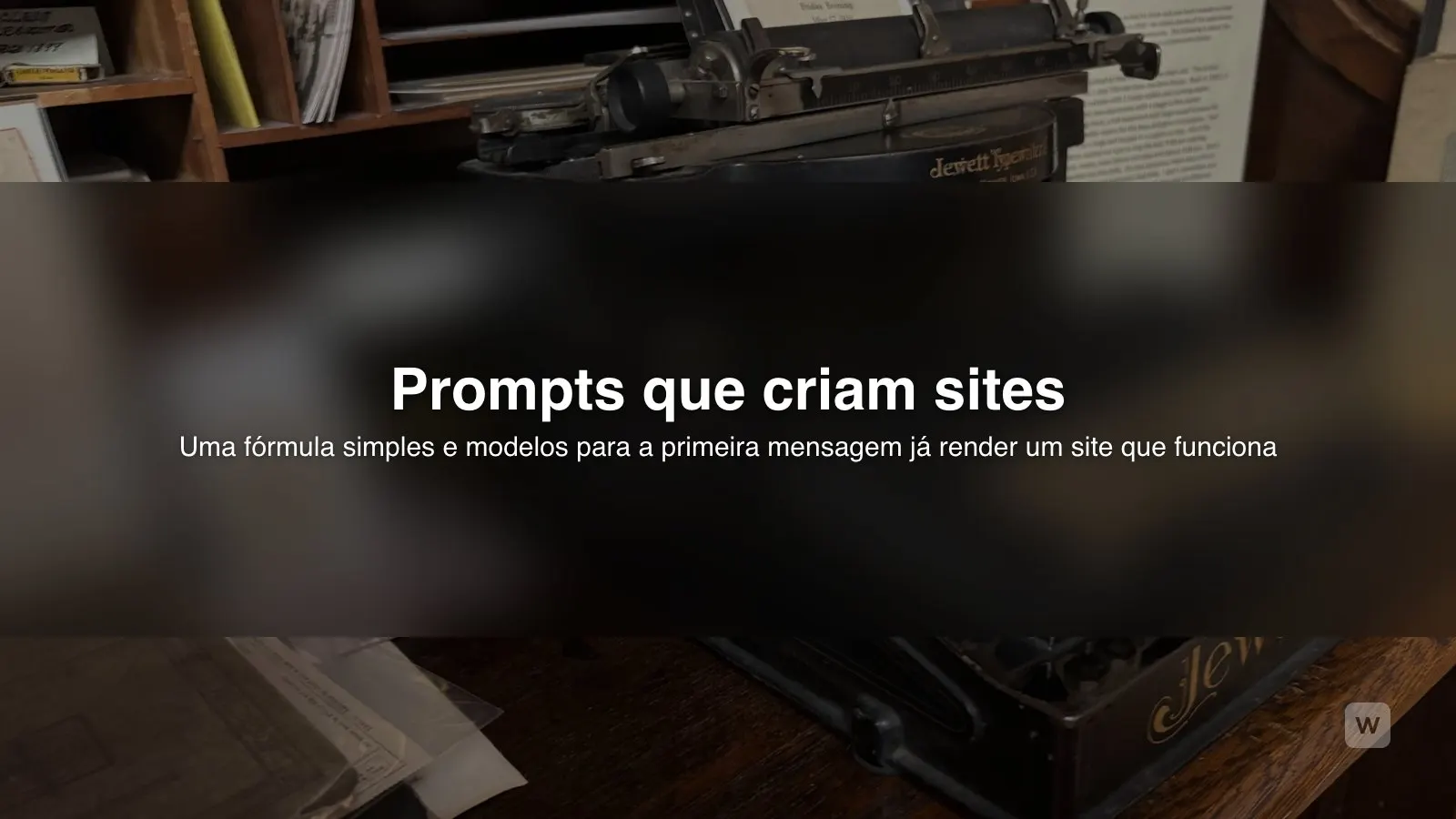 Prompts para criar site com IA: modelos que funcionam