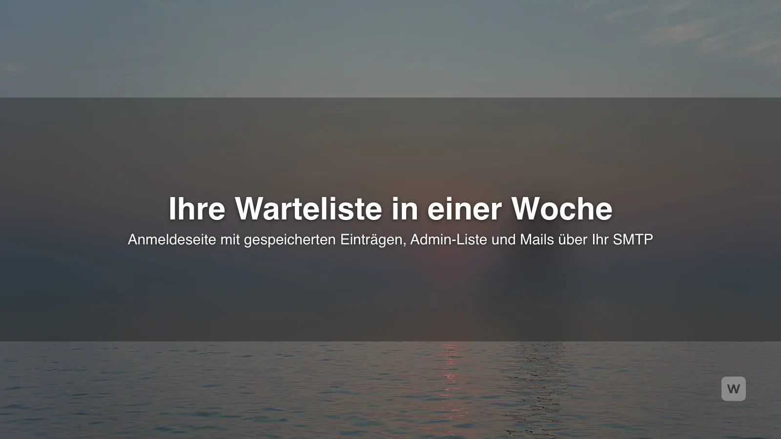 Wartelisten-Landingpage mit KI erstellen: So geht's