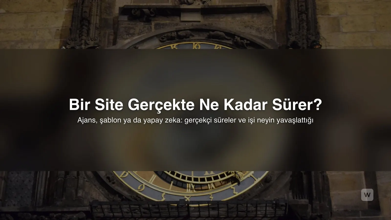 Web Sitesi Ne Kadar Sürede Yapılır? 2026 Rehberi