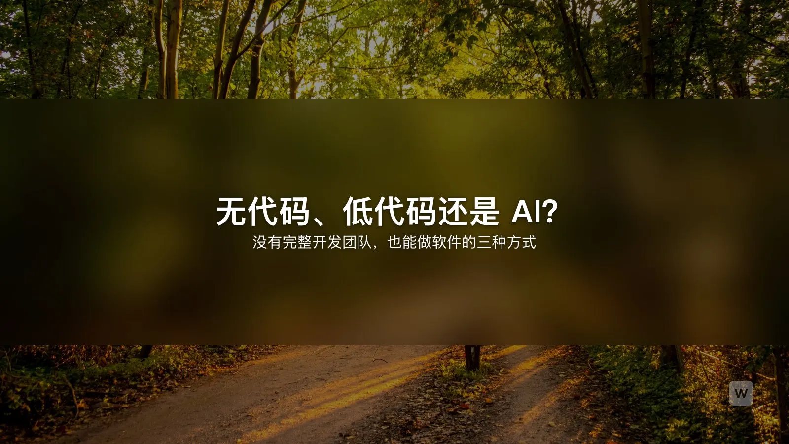 无代码、低代码与 AI 应用生成器:区别与选择