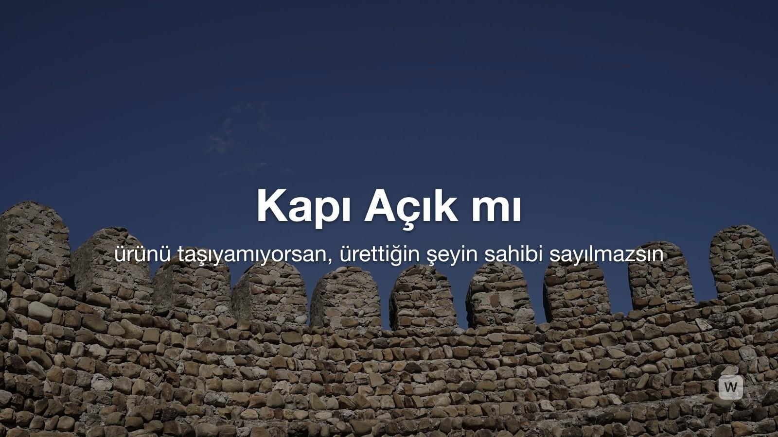 Ürettiğin Ürünün Sahibi misin? Taşınabilirlik ve Dijital Egemenlik
